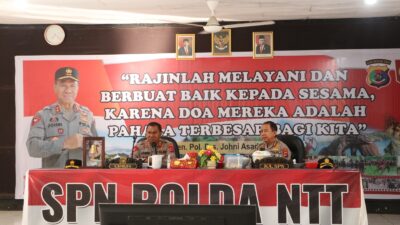 Kapolda Ingatkan Siswa SPN Polda NTT untuk Pegang Teguh Nilai-Nilai Pancasila