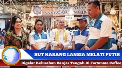 Berita Video : HUT Lansia Melati Putih Digelar Di Fortunate Coffee