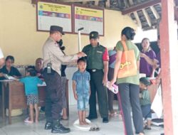 Secara Rutin, Babinsa Dampinggi Posyandu & Posbindu