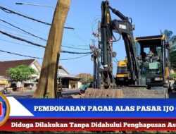 Terlindungi: Berita Video : Pembongkaran Pagar Alas Pasar Ijo Gading Diduga Dilakukan Tanpa Didahului Penghapusan Aset Daerah