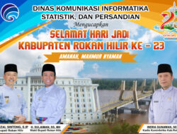 Dinas Komunikasi Informatika Statistik Dan Persandian Kabupaten Rokan Hilir Mengucapkan Selamat Hari Jadi Kabupaten Rokan Hilir Ke 23