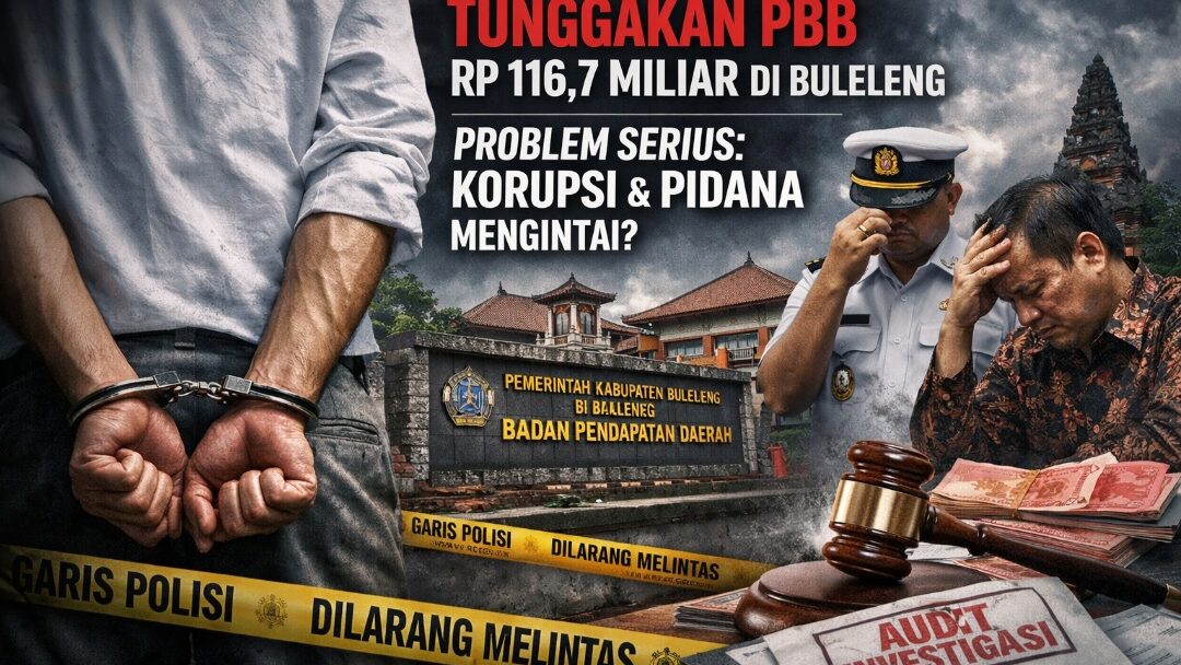 PBB Menunggak Rp116,7 Miliar di Buleleng: Alarm Keras Tata Kelola Pajak, Potensi Pelanggaran Hingga Bayang-Bayang Pidana
