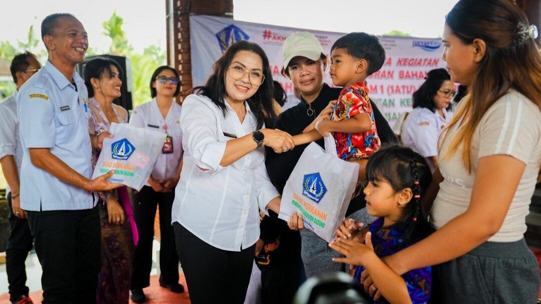 TP PKK Badung Gencarkan Gemarikan di Getasan, 200 Paket Olahan Ikan Disalurkan untuk Cegah Stunting
