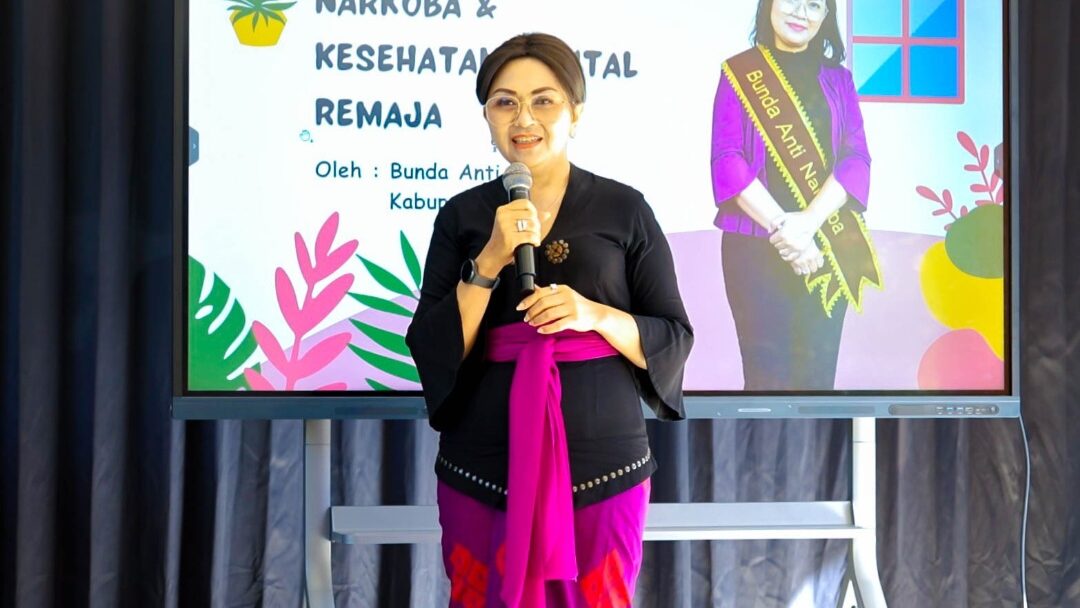 Bunda Anti Narkoba Badung Ajak Pelajar SMPN 4 Petang Perangi Narkoba Sejak Dini