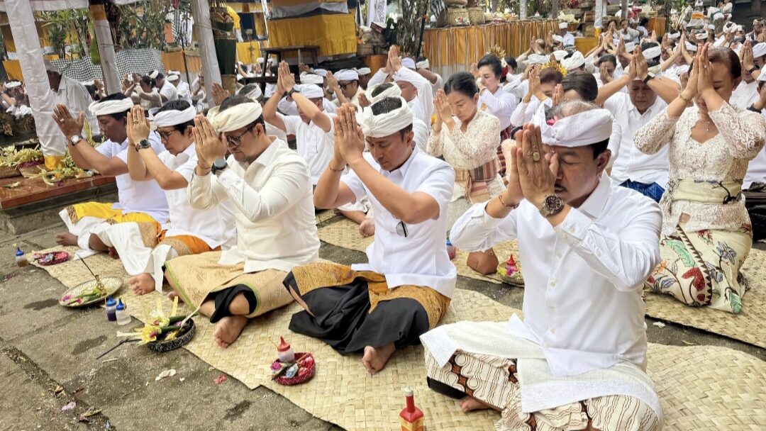 Bhakti Penganyaran di Pura Luhur Batukau, Pemkab Badung Perkuat Sradha Bhakti dan Harmoni Spiritual