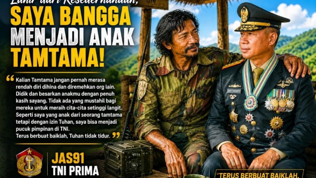 Panglima TNI Jenderal Agus Subiyanto: Saya Bangga Menjadi Anak Tamtama, Jangan Pernah Minder karena Keterbatasan