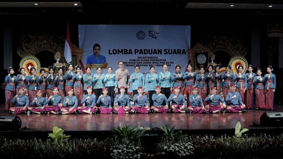 Ketua TP PKK Badung Apresiasi Penampilan Gemilang Tim Paduan Suara pada HKG PKK ke-54 Tingkat Provinsi Bali