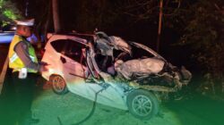 Tragedi Jalur Denpasar–Gilimanuk, Dua Guru Asal Banyuwangi Tewas Seketika Setelah Toyota Calya Bertabrakan dengan Bus di Gilimanuk