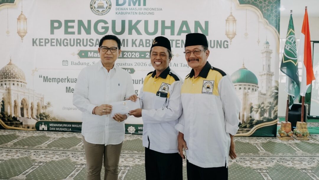 Bupati Adi Arnawa Hadiri Pengukuhan DMI Badung, Perkuat Sinergi Wujudkan Kerukunan dan Kemakmuran Masjid