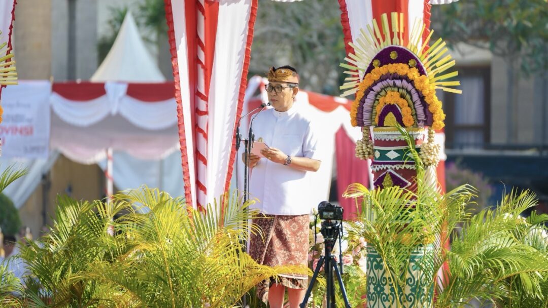 Peringatan HUT ke-68 Provinsi Bali di Badung, Bupati Adi Arnawa Ajak Jaga Alam, Budaya dan Keajegan Bali