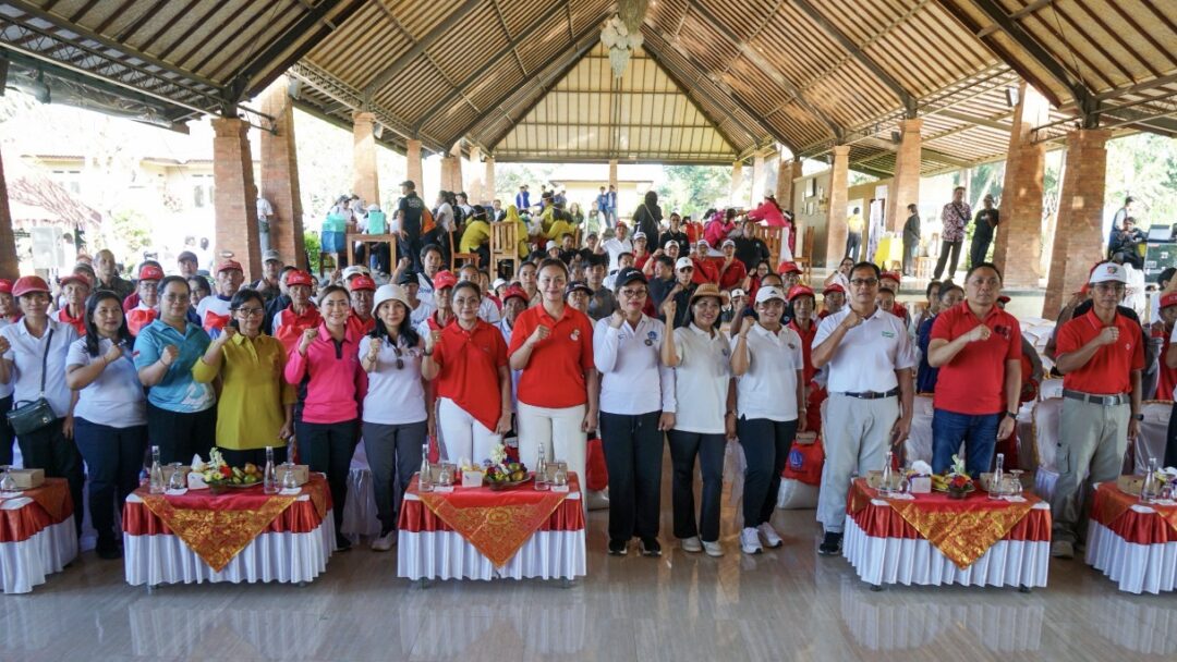Semarak HUT ke-81 RI, TP PKK Badung Gelar Lomba Antar Organisasi Wanita dan Aksi Sosial