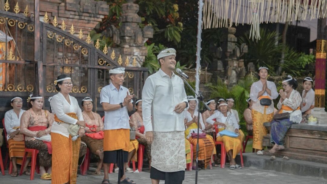 Wabup Badung Apresiasi Gotong Royong Krama Padang Luwih Gelar Upacara Yadnya Massal