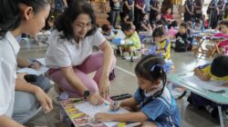 Bunda PAUD Badung Dukung Kreativitas Anak Lewat Ambawarna Raya pada Peringatan Hari Anak Nasional
