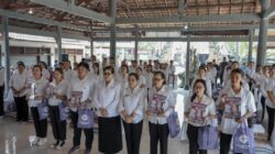 Ketua Tim Pembina Posyandu Badung Dampingi Aksi Sosial “Membina dan Berbagi” di Kabupaten Badung