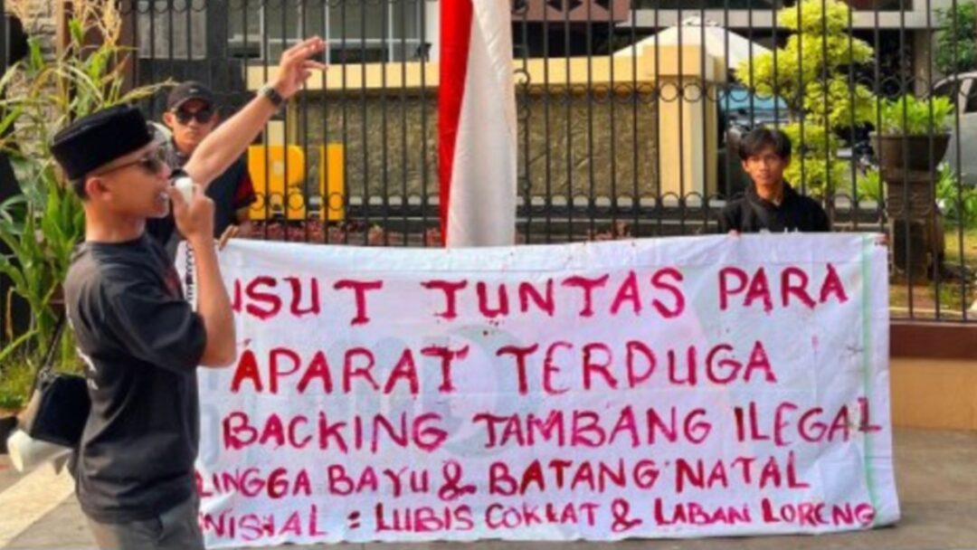 AMP2K Madina Geruduk Mabes Polri, Desak Kapolri Bongkar PETI dan Usut Dugaan Beking di Lingga Bayu–Batang Natal