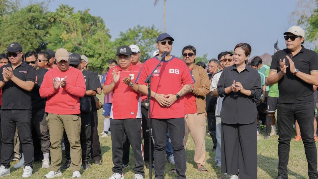 Buka Semeton GB Cup 2026, Wabup Bagus Alit Apresiasi Semangat Para Legend Sepak Bola