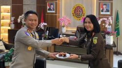 Perkuat Soliditas Forkopimda, Dandim 1615 dan Kapolres Lombok Timur Sambangi Kajari di Momentum Hari Lahir Kejaksaan ke-81