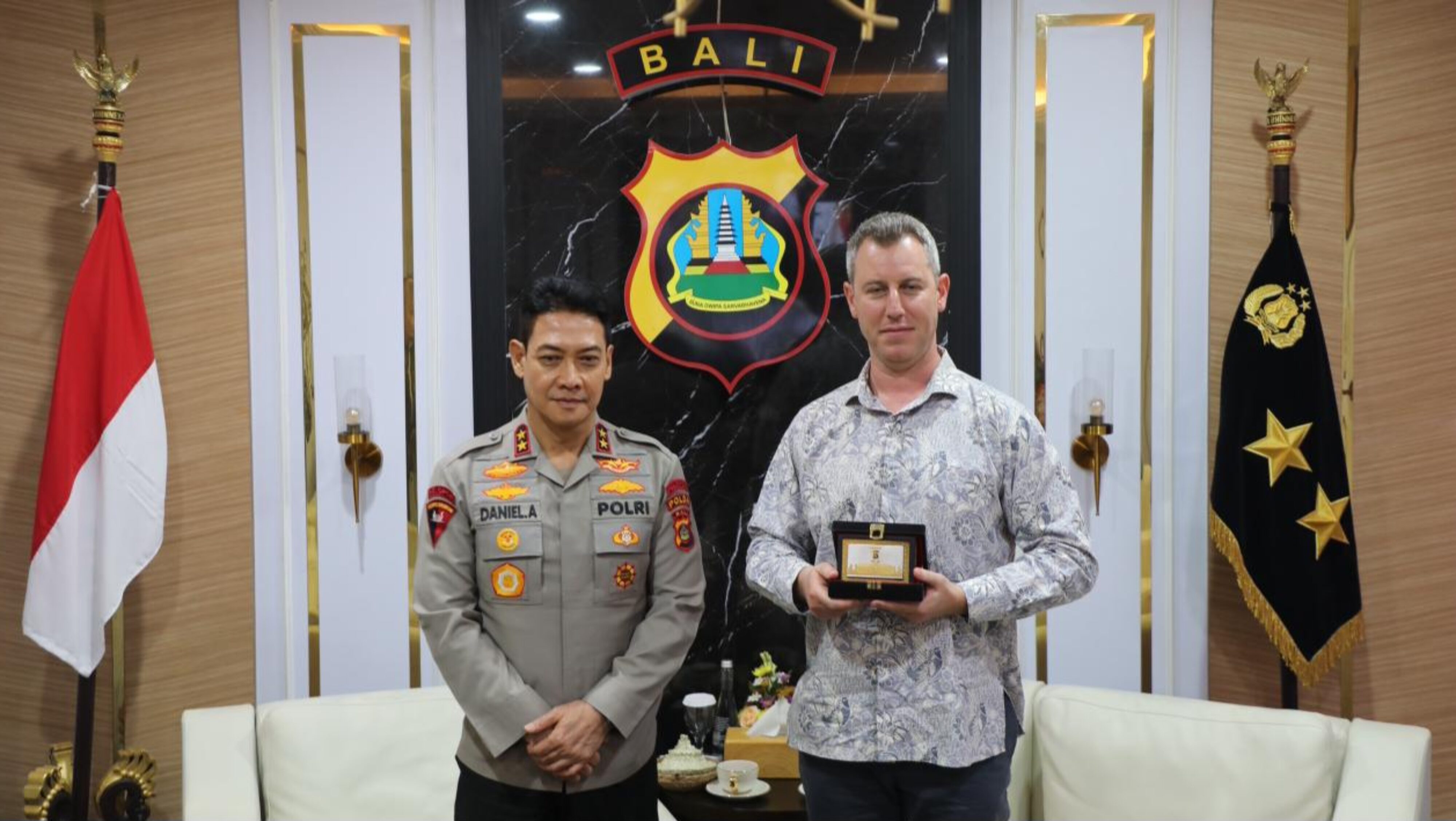 Polda Bali–Konjen AS Perkuat Sinergi Keamanan Pariwisata, Kapolda Tegaskan Komitmen Jaga Bali Tetap Aman