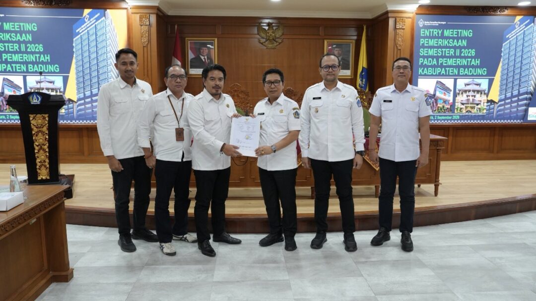 BPK RI Mulai Pemeriksaan Semester II 2026 di Badung, Tiga Sektor Jadi Fokus Audit