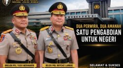 Tongkat Komando Berganti, Yudo Hermanto Pimpin Polda Sulut, Roycke Langie Menuju Mabes Polri