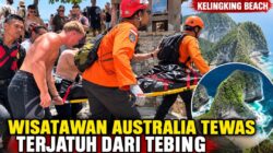 Tragedi Kelingking Beach, Wisatawan Australia Tewas Usai Terjatuh dari Tebing