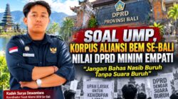 Soal UMP Bali 2027, Korpus Aliansi BEM Se-Bali Nilai DPRD Minim Empati