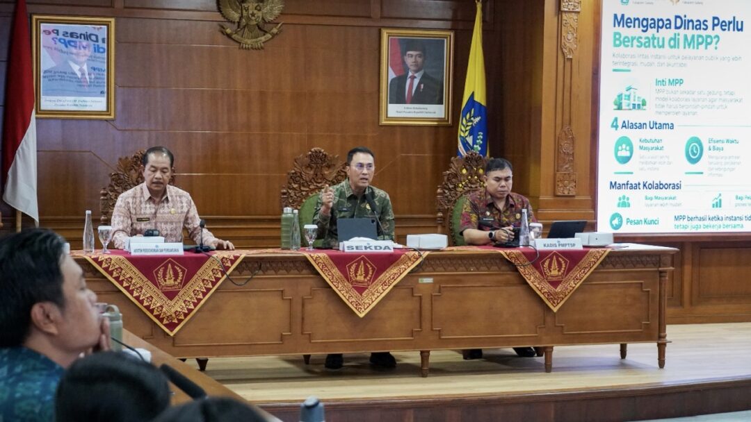 Sekda Badung Instruksikan Integrasi Perizinan di MPP untuk Permudah Pelayanan Masyarakat