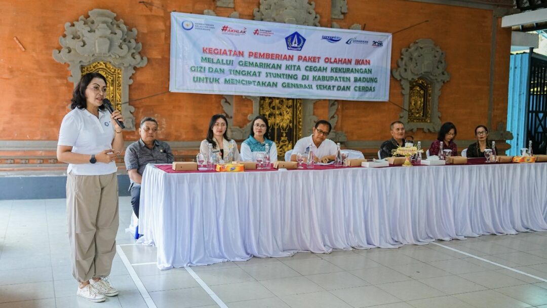 Pemkab Badung Salurkan 200 Paket Olahan Ikan untuk Dukung Gizi Keluarga dan Cegah Stunting