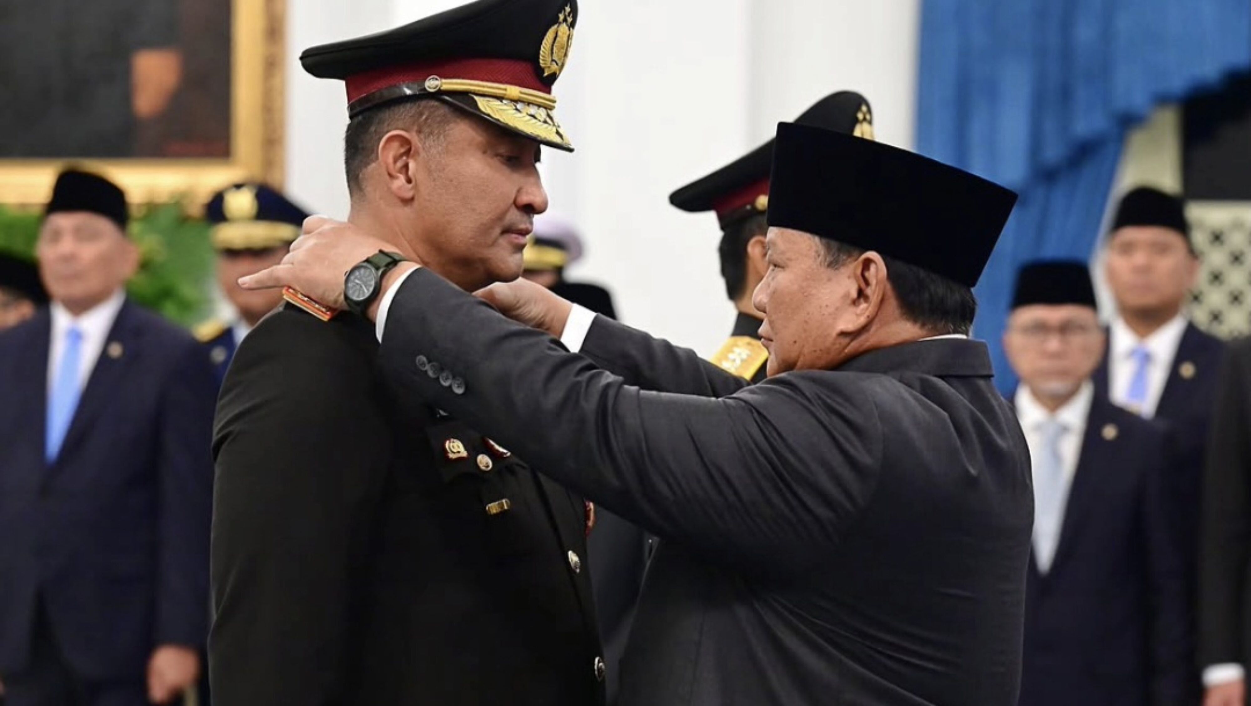 Prabowo Lantik Jenderal Suyudi Ario Seto sebagai Kapolri, Komjen Wahyu Hadiningrat Resmi Wakapolri