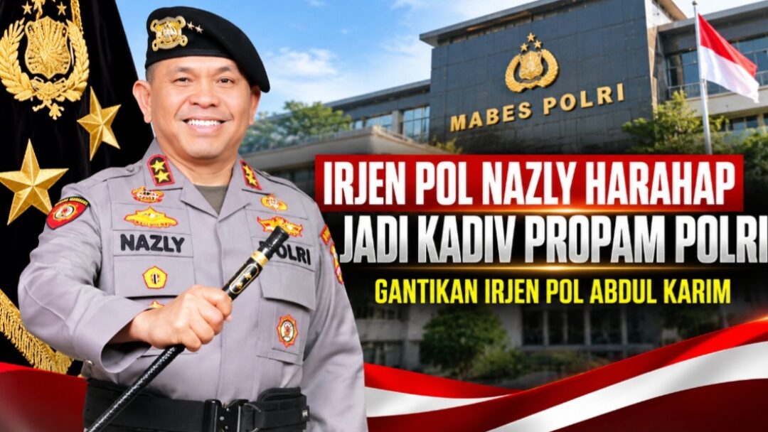 Irjen Pol Mahmud Nazly Harahap Dipercaya Jadi Kadiv Propam Polri, Gantikan Irjen Abdul Karim