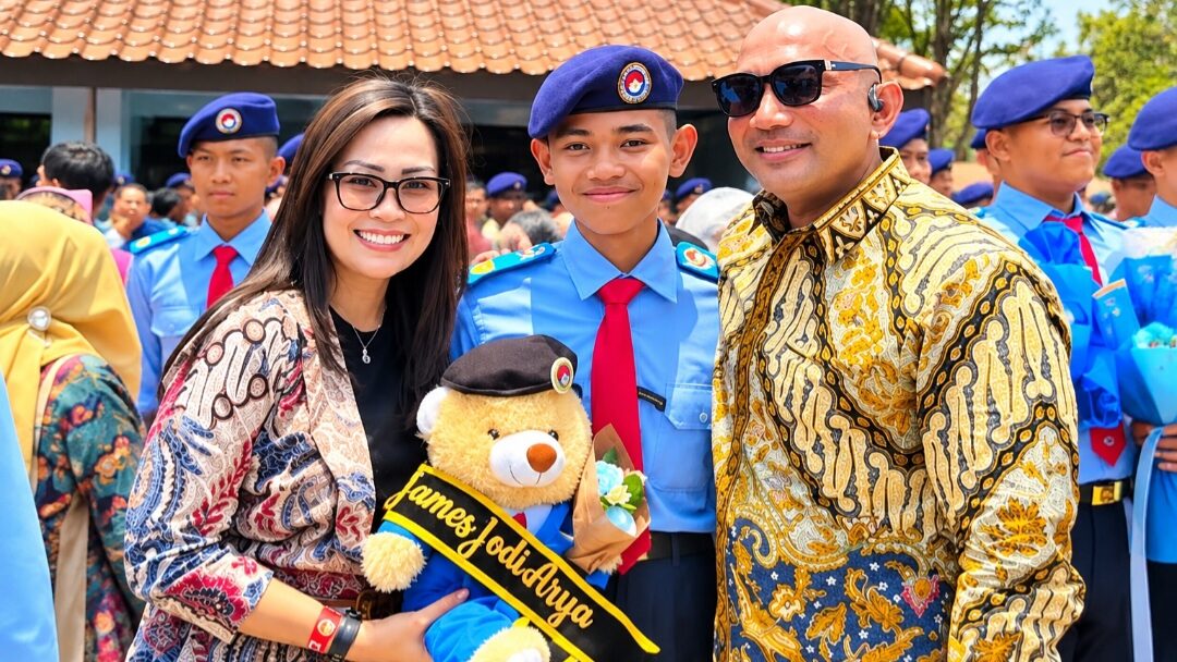 De Gadjah Dampingi Gede James Jody Arya di Penutupan PDK SMA Taruna Nusantara Angkatan XXXVII