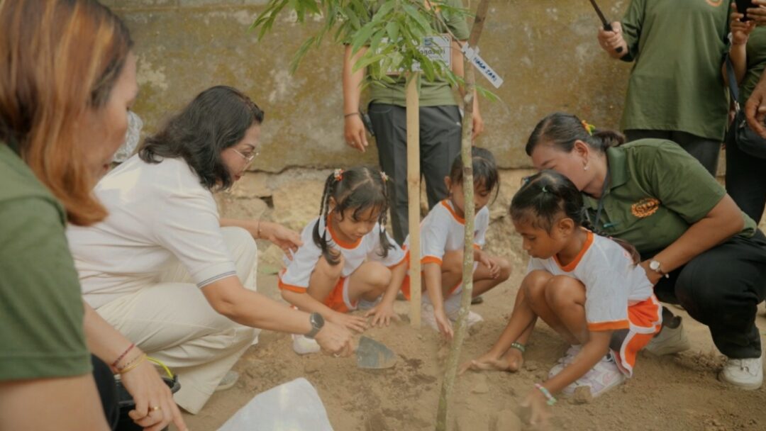 HUT Ke-23 SIP School, Bunda PAUD Badung Gaungkan Kesadaran Lingkungan Sejak Dini