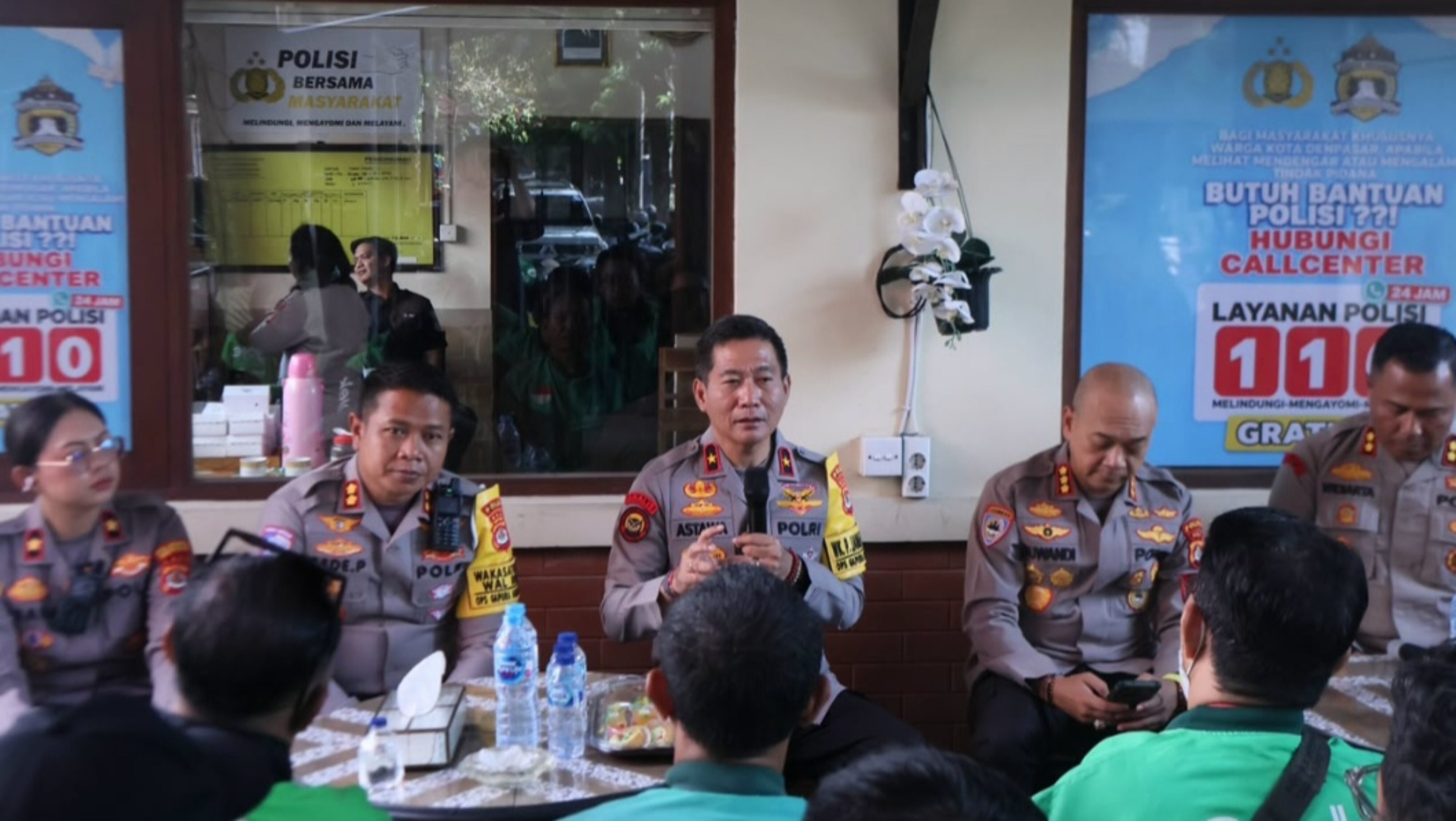 Penuh Kehangatan, Wakapolda Bali Serap Aspirasi Driver Ojol dan Perkuat Sinergi Kamtibmas