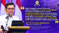 Gubernur Lemhannas Ajak Insan Pers Membangun Jurnalisme Kebangsaan