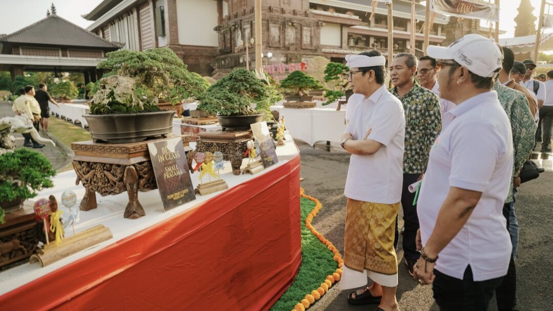 Padukan Seni dan Kelestarian Alam, Pemkab Badung dan PPBI Sukses Gelar Kontes Bonsai Skala Nasional