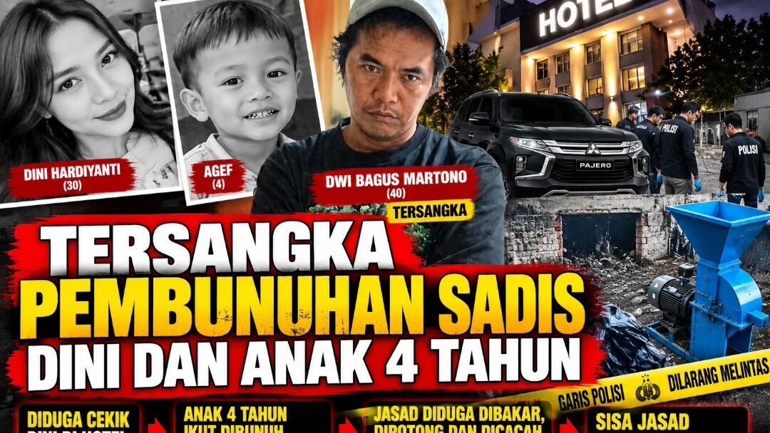 Tragedi Dini dan AGEF: Ibu dan Anak Dibunuh, Jasad Diduga Dibakar dan Dicacah