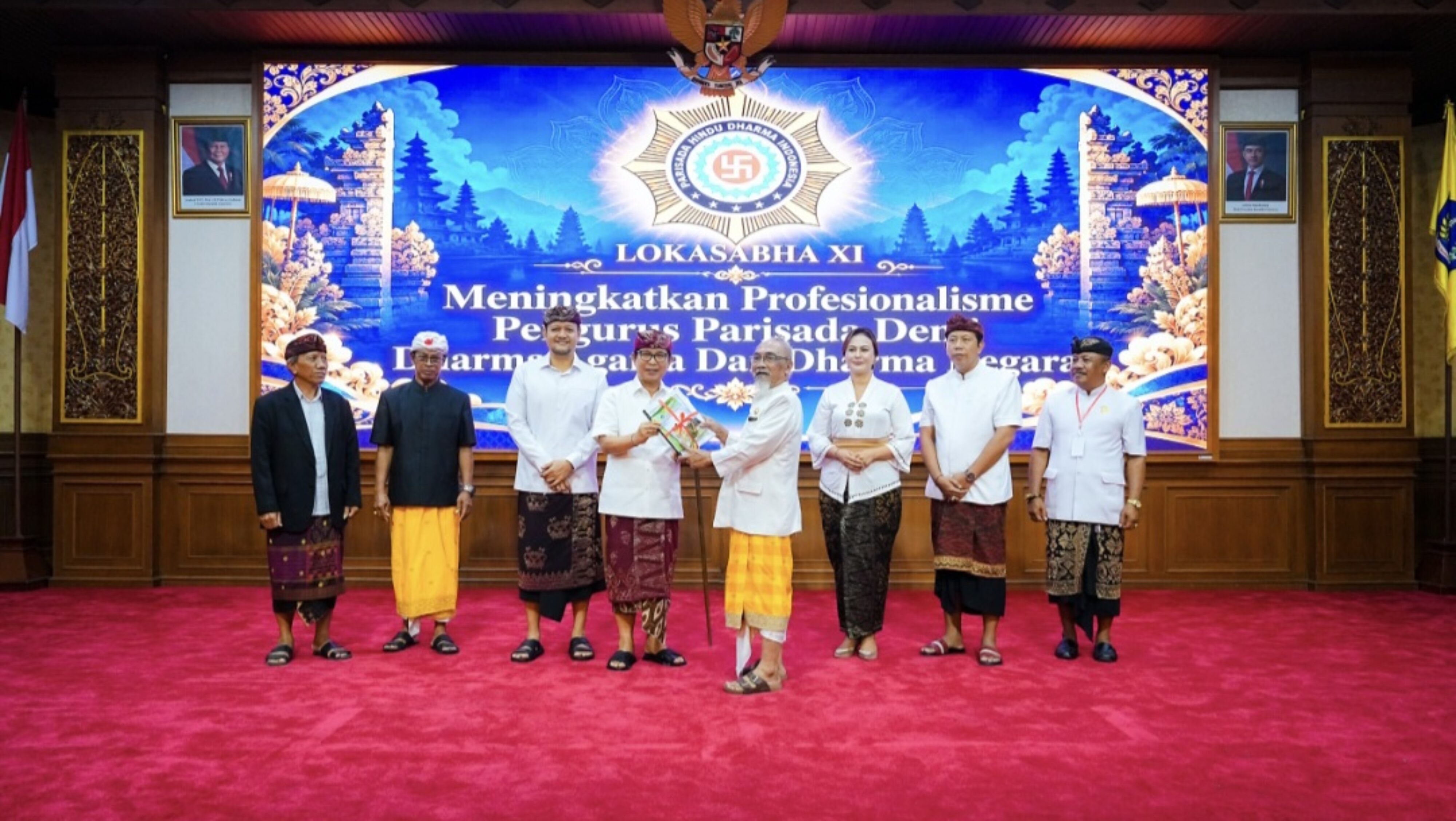 Buka Lokasabha XI, Bupati Ingatkan PHDI Badung Menjaga Persatuan dan Solidaritas Umat